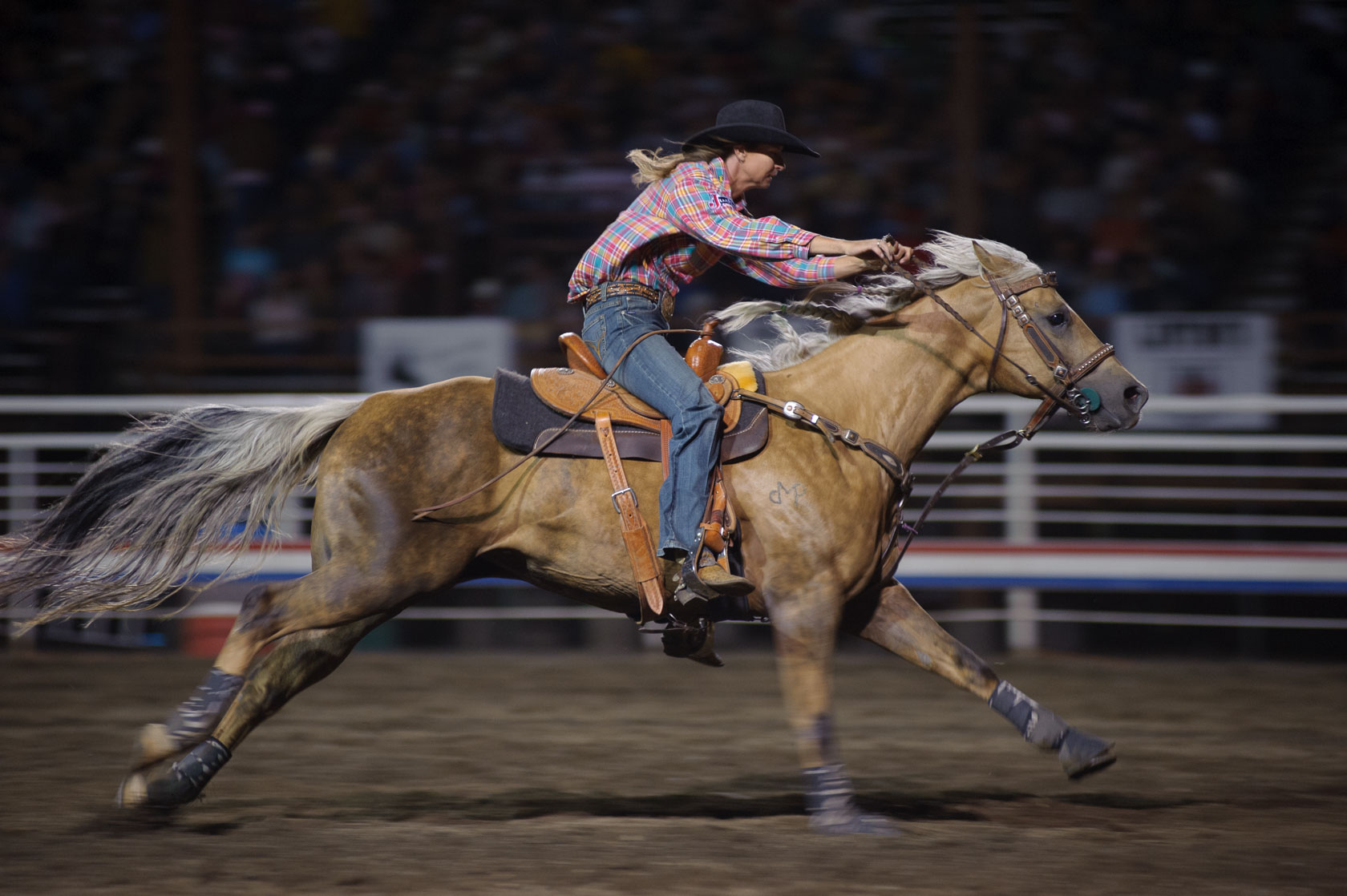 Barrel Racer, Cody Night Rodeo, Wyoming