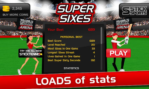 【免費體育競技App】Stick Cricket Super Sixes-APP點子