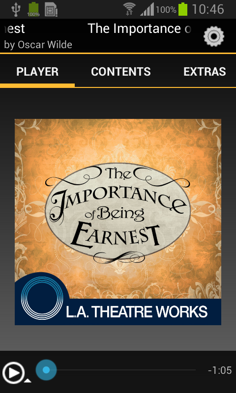 Importance of Being Earnest Screen 1