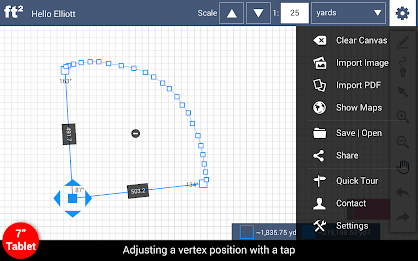 Area Calculator ✏️ Images - Maps - SketchAndCalc™ poster 5