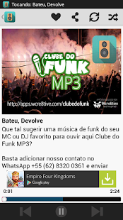 Clube do Funk MP3 Screenshots 2