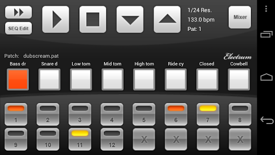 Electrum Drum Machine - screenshot thumbnail