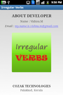 Irregular Verbs Screenshots 4