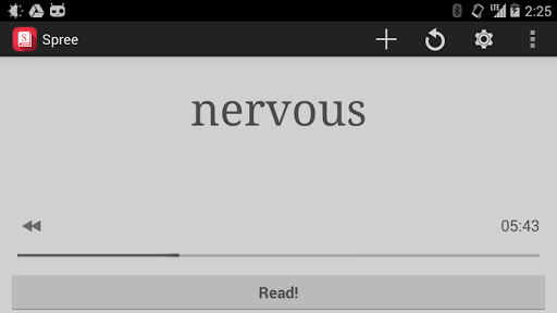 【免費生產應用App】Spree - Speed Reader-APP點子