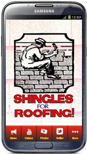 【免費生產應用App】SHINGLES FOR ROOFING!-APP點子