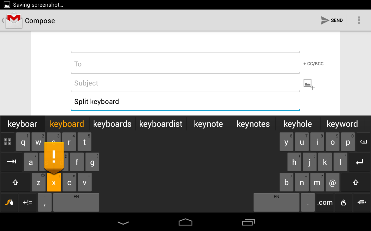 Swype Keyboard - screenshot