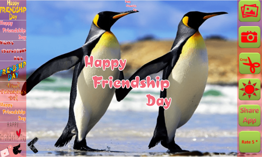Friendship day Greetings maker