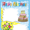 Birthday Card Frame Design