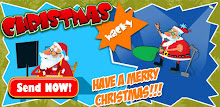Wacky Christmas eCard APK