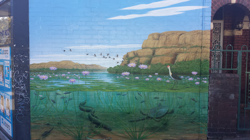 Ashfield Landscape Mural 