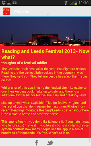 Reading Leeds Rock Festival