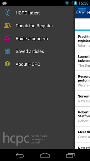 HCPC – Check the Register