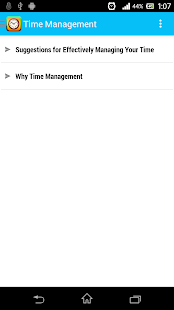 Time Management Tips - screenshot thumbnail