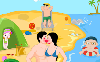 Kissing Game-Beach Romance APK Screenshot #8