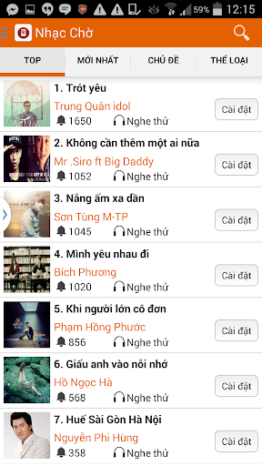 Calltune - Nhạc Chờ Mobile