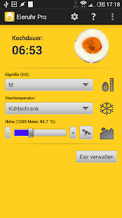 Android-Anwendung Egg Timer Pro Screenshot