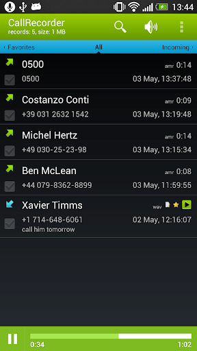 Call Recorder 1.4 Paid Version