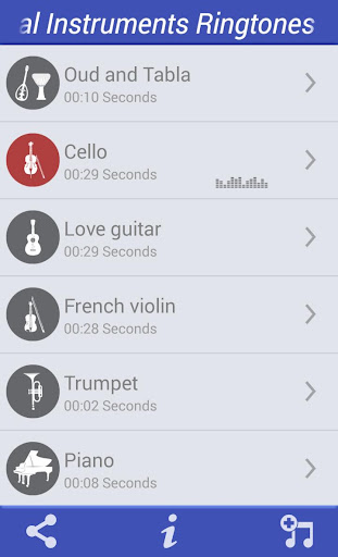 Musical Instruments Ringtones