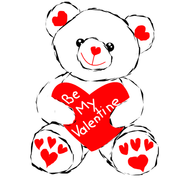 2021 valentine's day bear