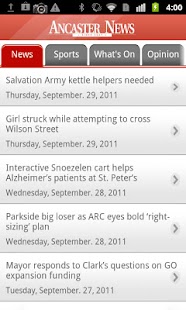Free Ancaster News APK for PC
