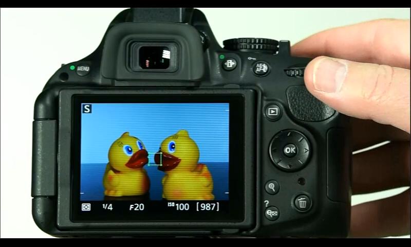 Guide to Nikon D5200 Screen 3