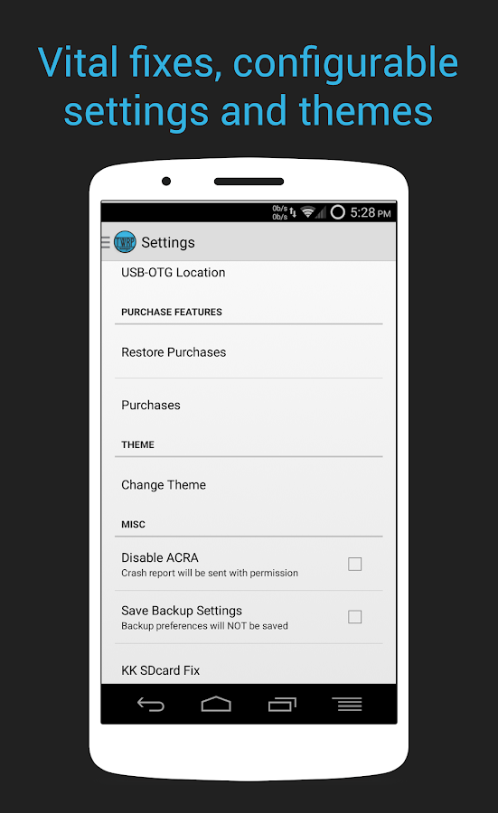TWRP Manager  (ROOT) - screenshot