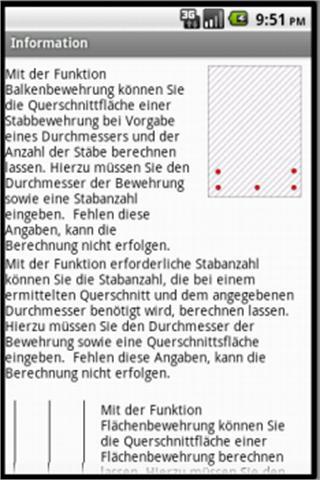 Bewehrungsrechner Screen 3