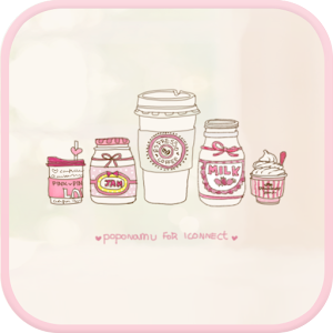 Sweet pink  go launcher theme.apk 1.2