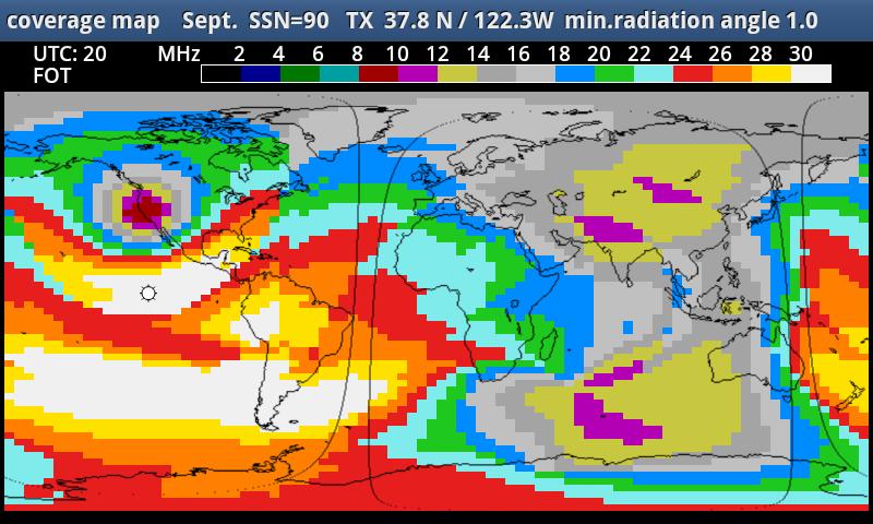 MyHF_Map HAM Radio  MUF maps Screen 3