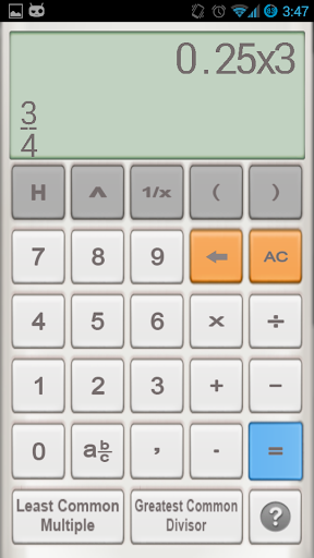 【免費工具App】分數計算機(Fraction Calculator)-APP點子