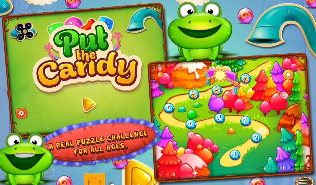 Android application Put The Candy screenshort