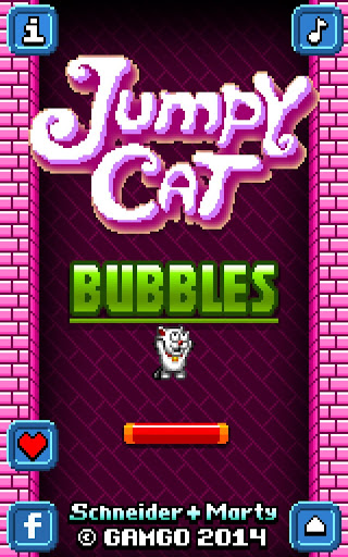 Jumpy Cat Bubbles Free