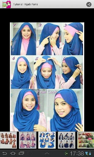 Tutorial Hijab Paris