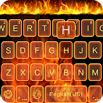 Fire Theme for Emoji Keyboard Apk