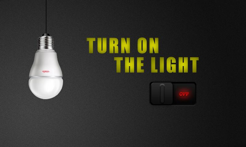 Could you turn on the light. Happiness can be found even in the darkest of times if one only remembers to turn on the light. Could you turn on the light. Could you turn on the light. Turn off the lights.