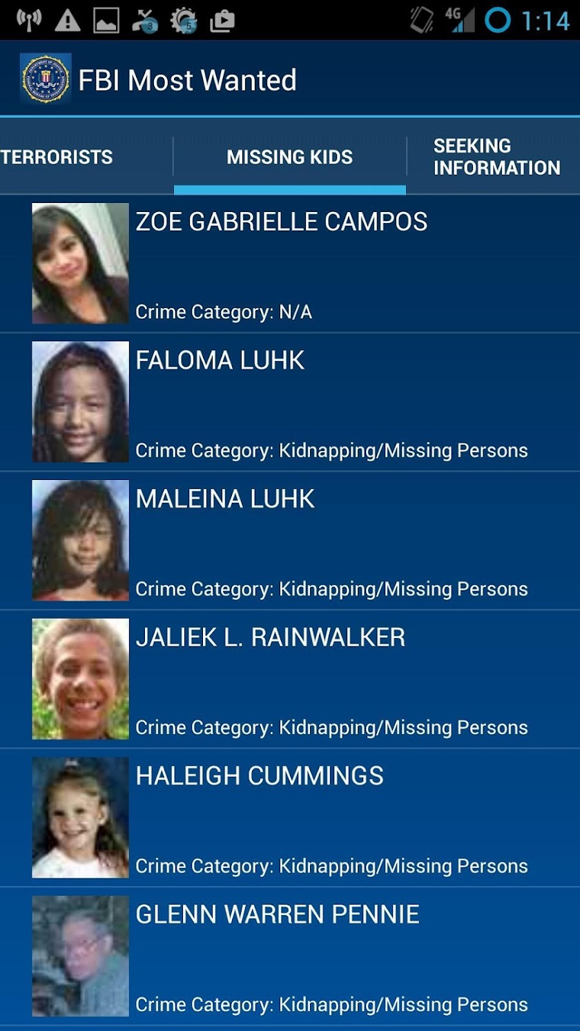 FBI Most Wanted Screen 3