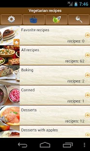 Free Download Vegetarian recipes APK