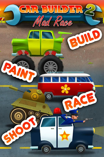 Car Builder 2 Mad Race - Free