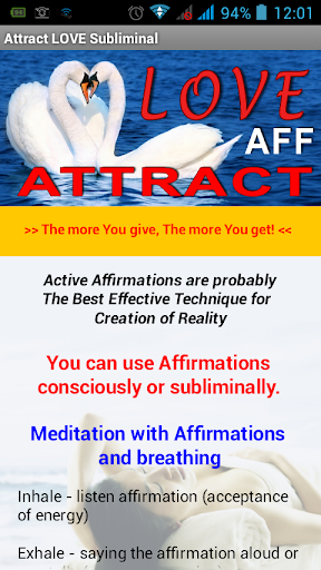 Attract LOVE Affirmations
