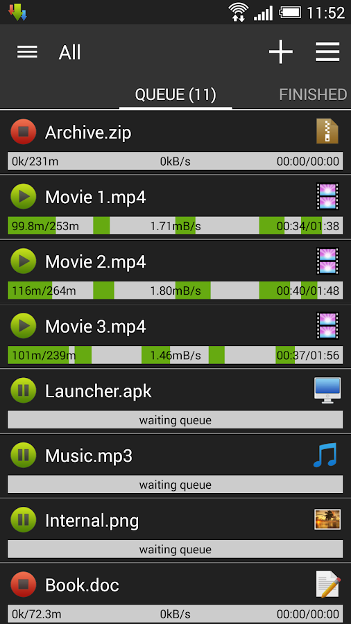 Advanced Download Manager Pro - screenshot