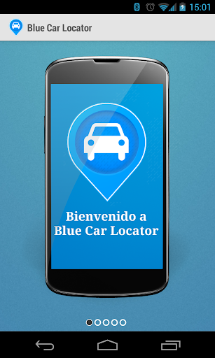 Blue Car Locator