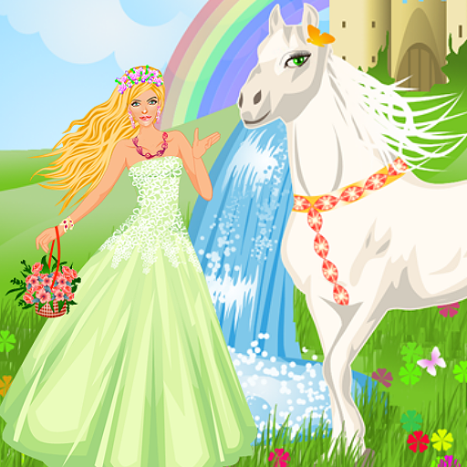 Princess And Her Magic Horse