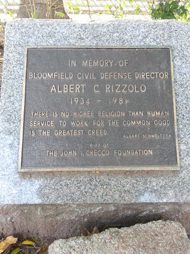 In Memory of Albert C Rizzolo