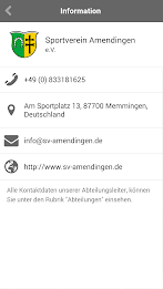 sportverein amendingen e.v. poster 2
