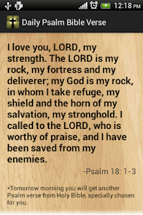 Daily Bible Verses Free Psalms