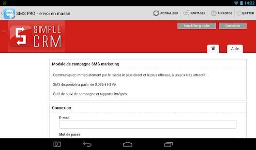 How to get SMS PRO - envoi en masse 1.0 unlimited apk for bluestacks