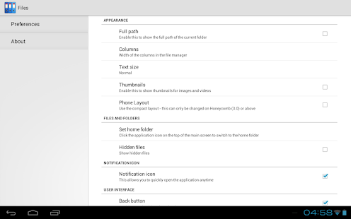 Zenfield File Manager Ad-free Screenshot