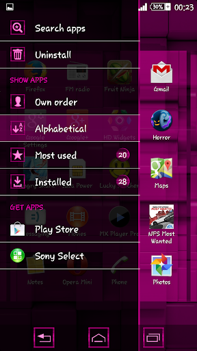 【免費個人化App】Pink Tiles - Theme By Arjun-APP點子