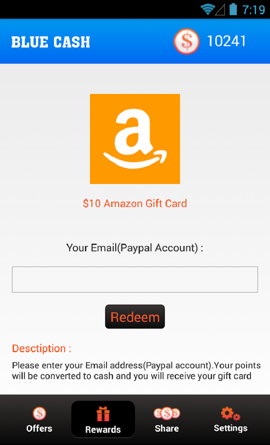 Blue Cash Reward: Make money - Android Apps on Google Play