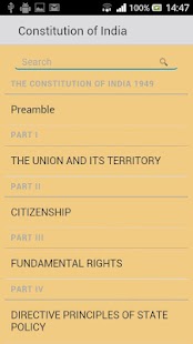 Constitution of India Screenshots 1